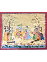 Load image into Gallery viewer, Pichwai Painting ❃ Krishna &amp; Radha