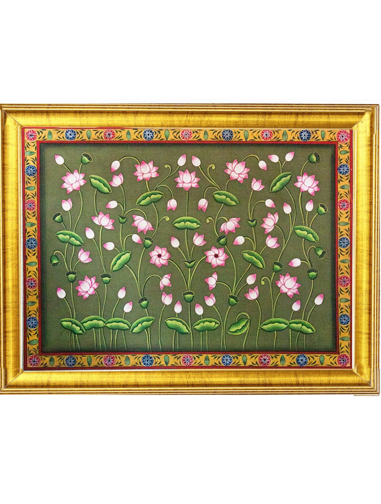 Pichwai Painting ❃ Lotus  Abundance