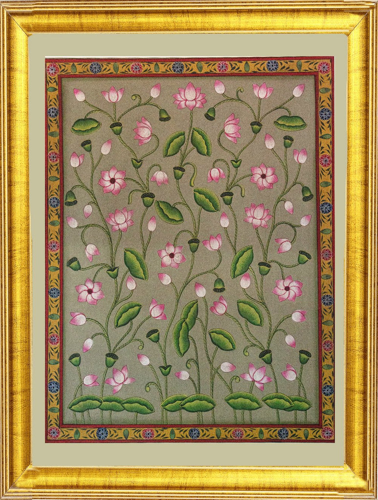 Pichwai Painting ❃ Pichwai Florals