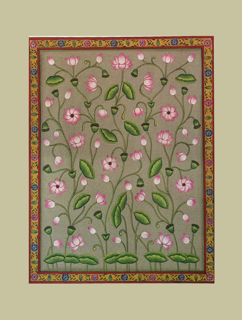 Pichwai Painting ❃ Pichwai Florals 
