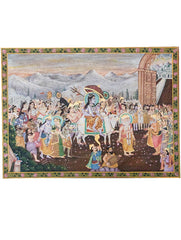 Pichwai Painting ❃ Shiva's Procession