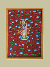 Load image into Gallery viewer, Pichwai Painting ❃ Srinathji Amongst Pichwai Florals