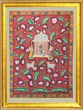 Load image into Gallery viewer, Pichwai Painting ❃ Women Worshipping Srinathji 