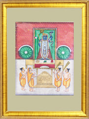 Pichwai Painting ❃ Worship of Srinathji