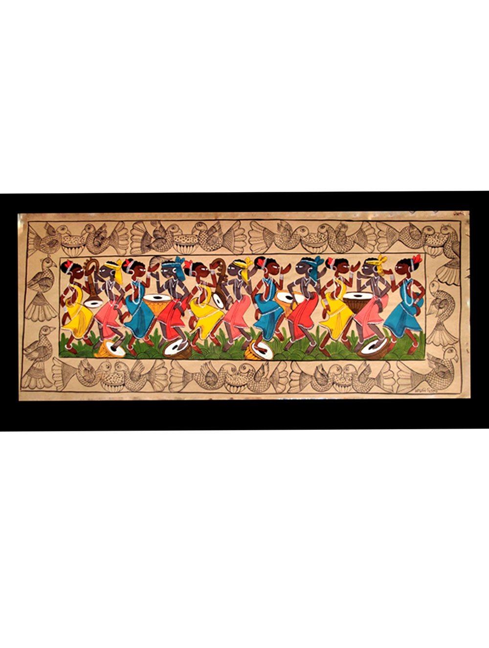 Load image into Gallery viewer, Potua Art / Santhal Painting - Wedding Celebrations