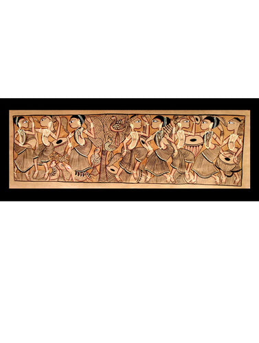 Potua Art / Santhal Painting - Wedding Celebrations