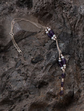 Load image into Gallery viewer, Pure Silver Earrings With Semi Precious Stones - Amethyst Soiree
