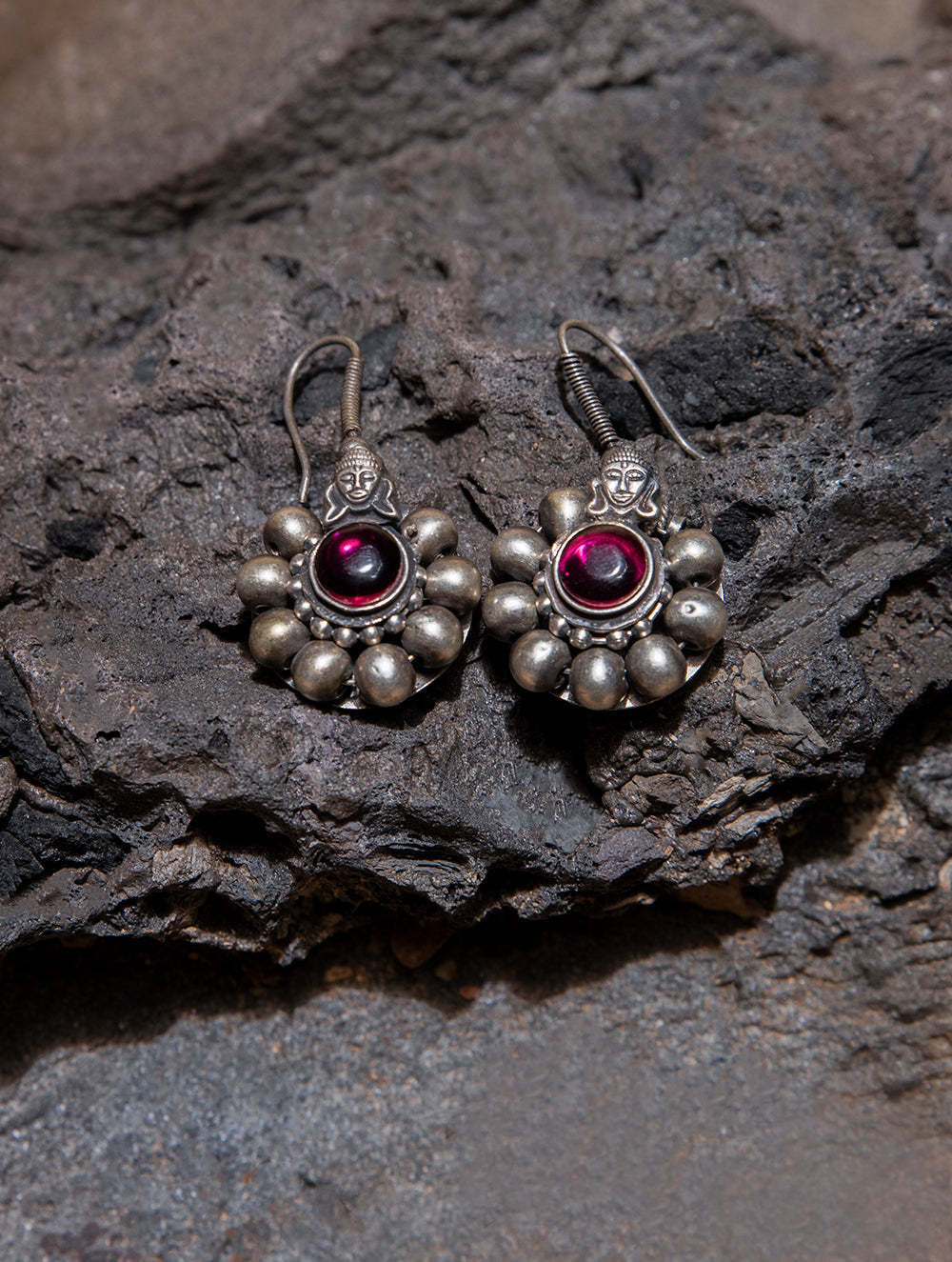 Pure Silver jewelry online Indian Diamond StudsSwaroski earringsIndi   Nihira
