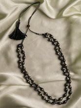 Load image into Gallery viewer, Pure Silver Traditional Maharashtrian Neckpiece - Bormal (Double String)