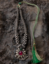 Load image into Gallery viewer, Pure Silver Traditional Maharashtrian Neckpiece - Saajghat Thushi