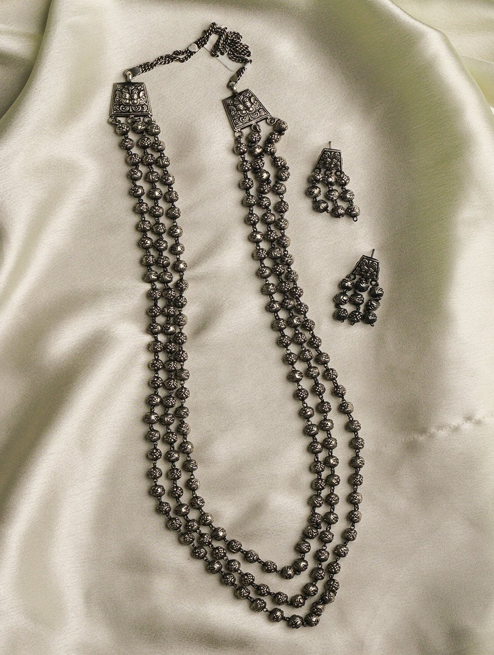 Pure Silver Traditional Maharashtrian  Set - Mohanmala