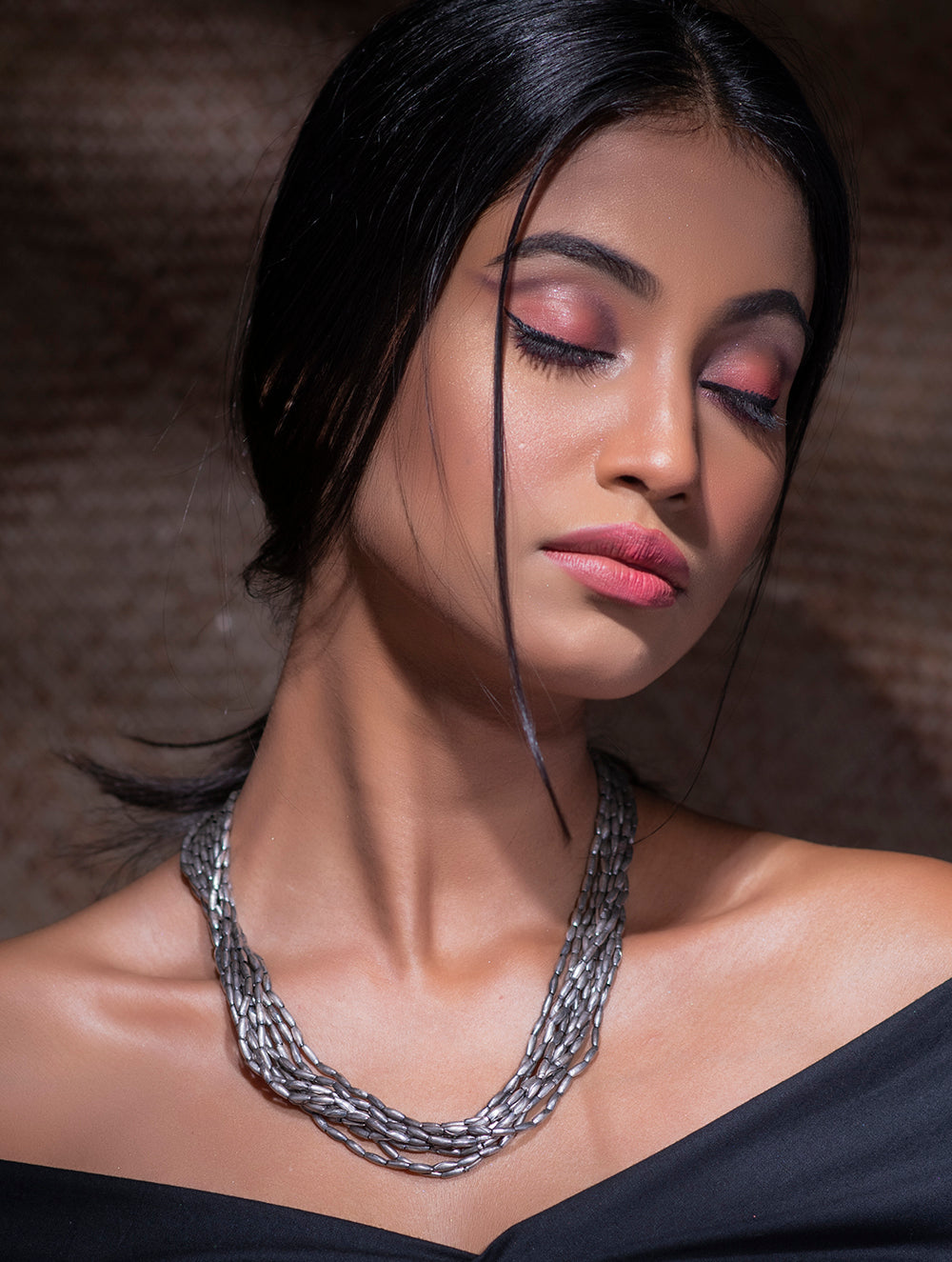 Pure Silver Traditional Maharashtrian Neckpiece - Tandulhar