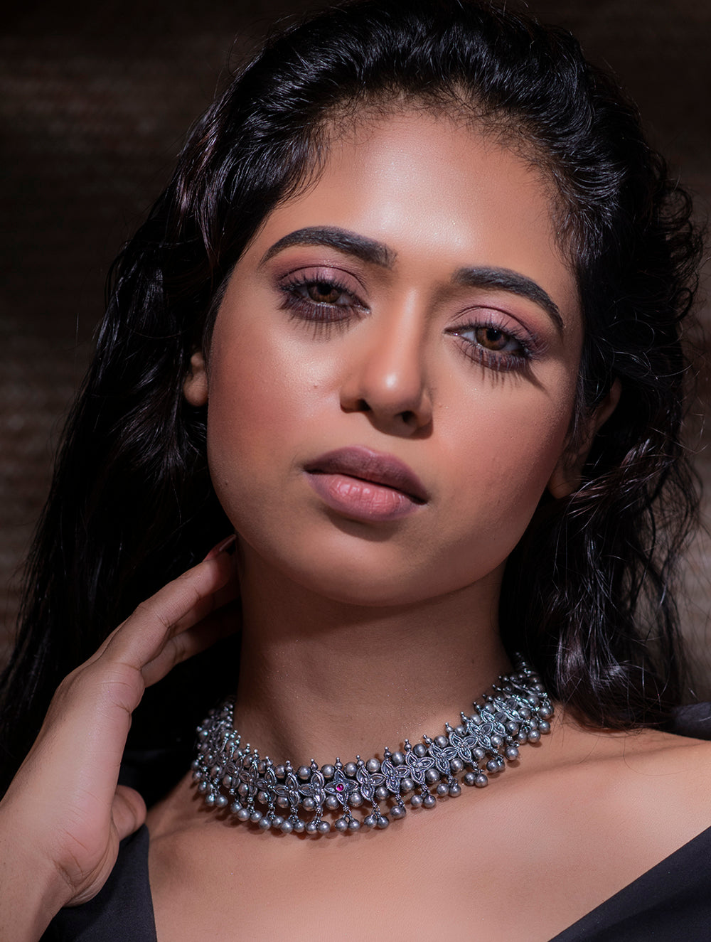 Pure Silver Traditional Maharashtrian Set - Belpan Tik