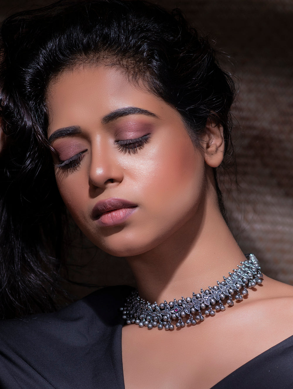 Pure Silver Traditional Maharashtrian Set - Belpan Tik