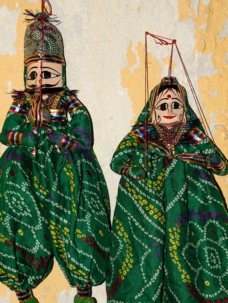 Rajasthan Cloth Puppets - Couple