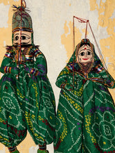 Load image into Gallery viewer, Rajasthan Cloth Puppets - Couple