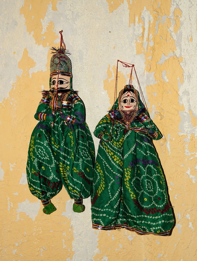 Rajasthan Cloth Puppets - Couple