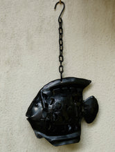 Load image into Gallery viewer, Rajasthani Metal Craft Hanging - Lantern Fish (Small) - The India Craft House 