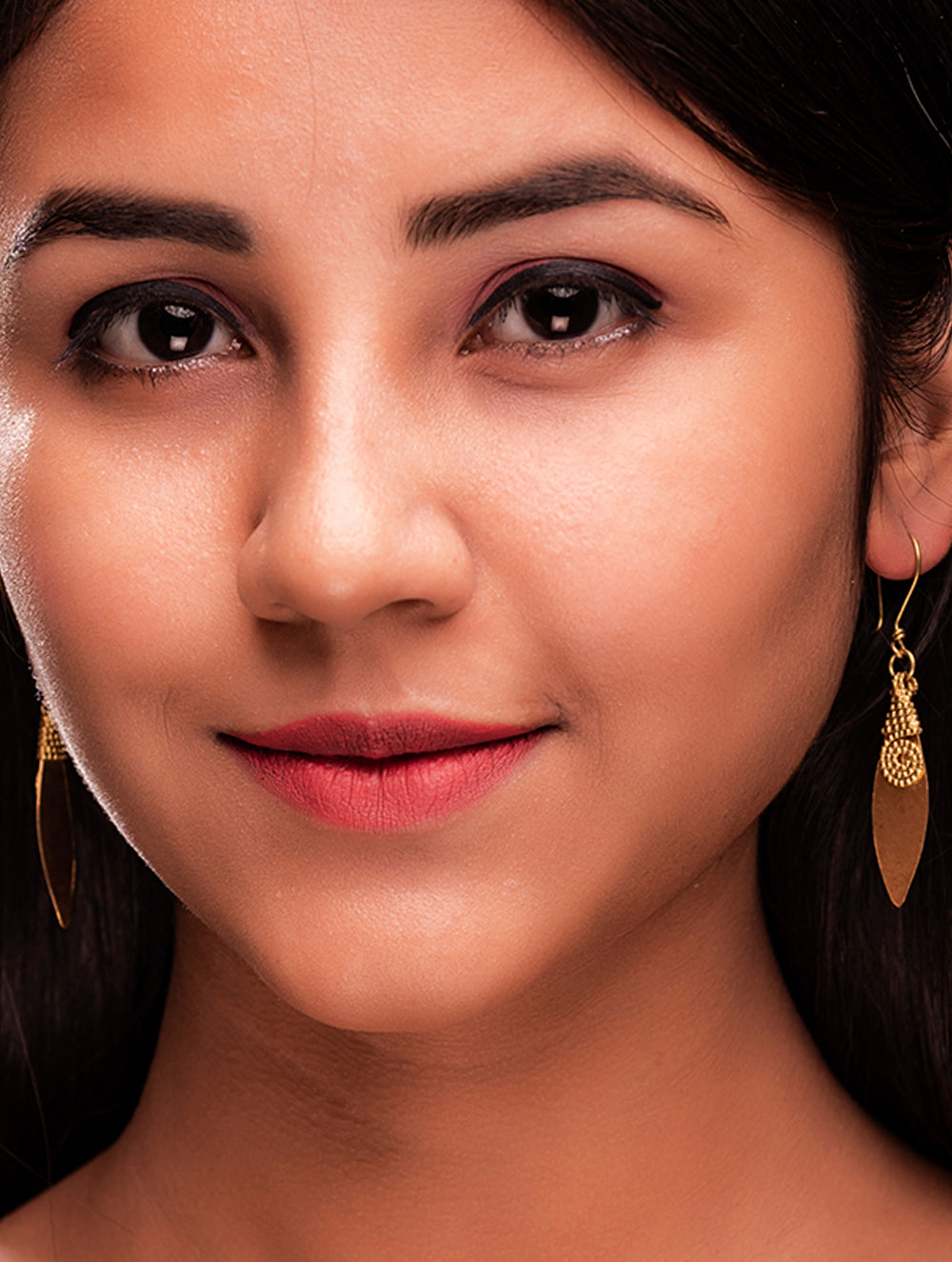 Load image into Gallery viewer, Rustic Dhokra Brass Metal Earring - Drops