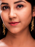 Rustic Dhokra Brass Metal Earring - Megha