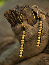 Load image into Gallery viewer, Rustic Dhokra Brass Metal Earring - The India Craft House 