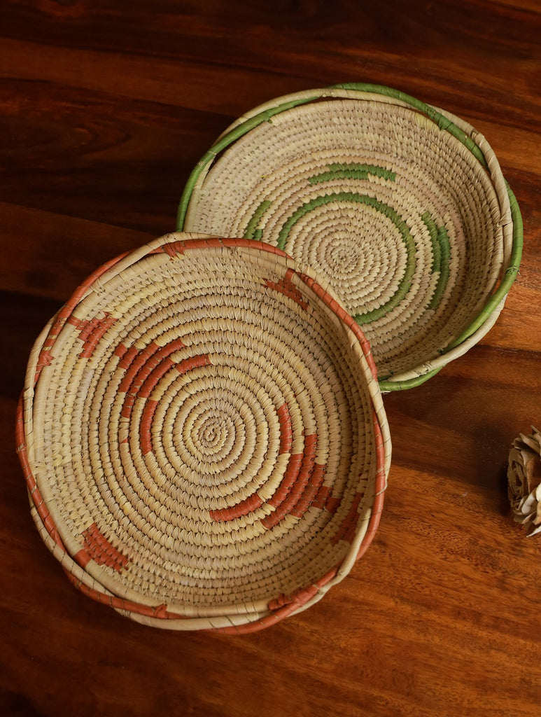 Sabai & Khajur Utility Baskets (Set of 2)