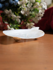 Shell Craft Soap Holder - Leaf - The India Craft House 