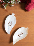 Shell Craft Soap Holder - Leaf (Set of 2)