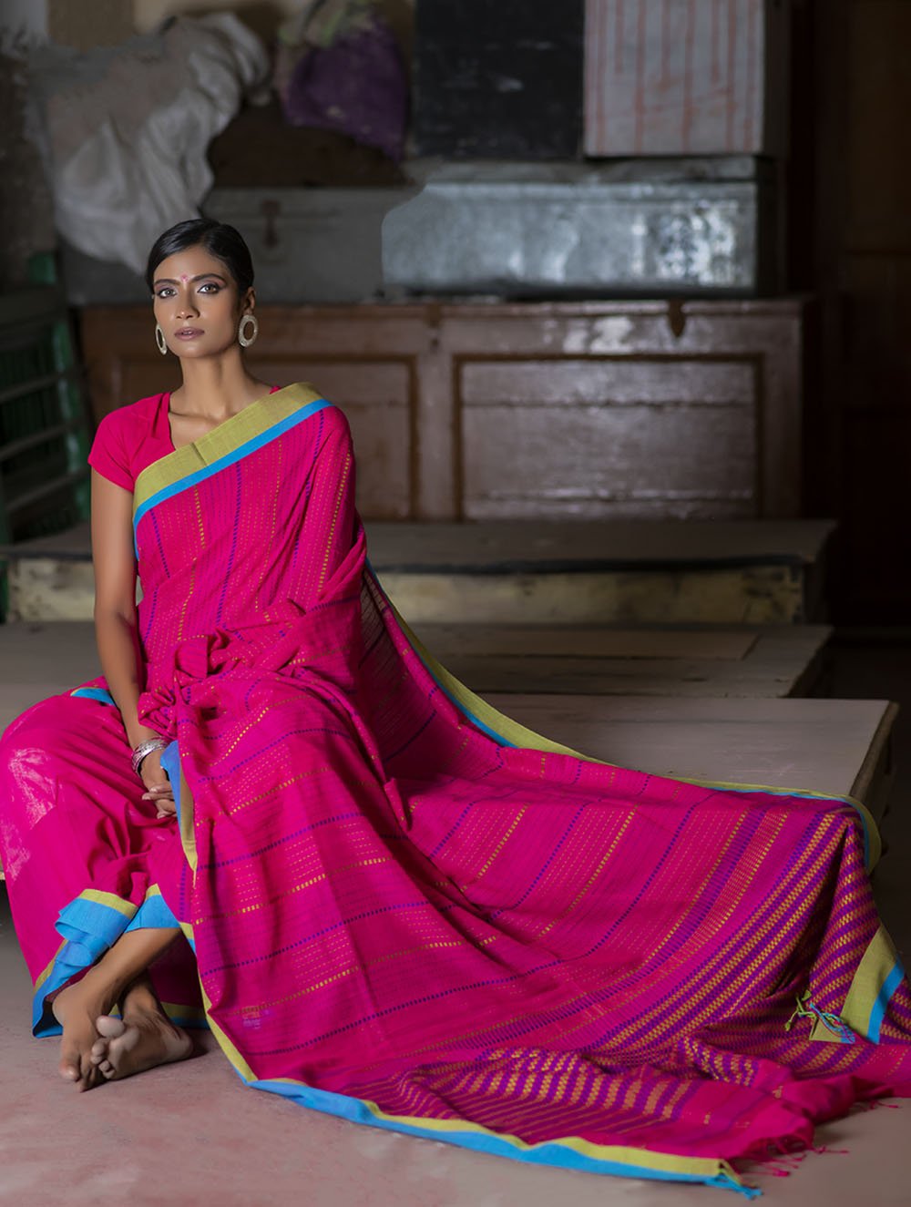 10 Stunning Models of Khadi Sarees for Women with Traditional Look