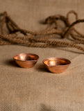 Tambat Handbeaten Copper Diyas (Set of 2)