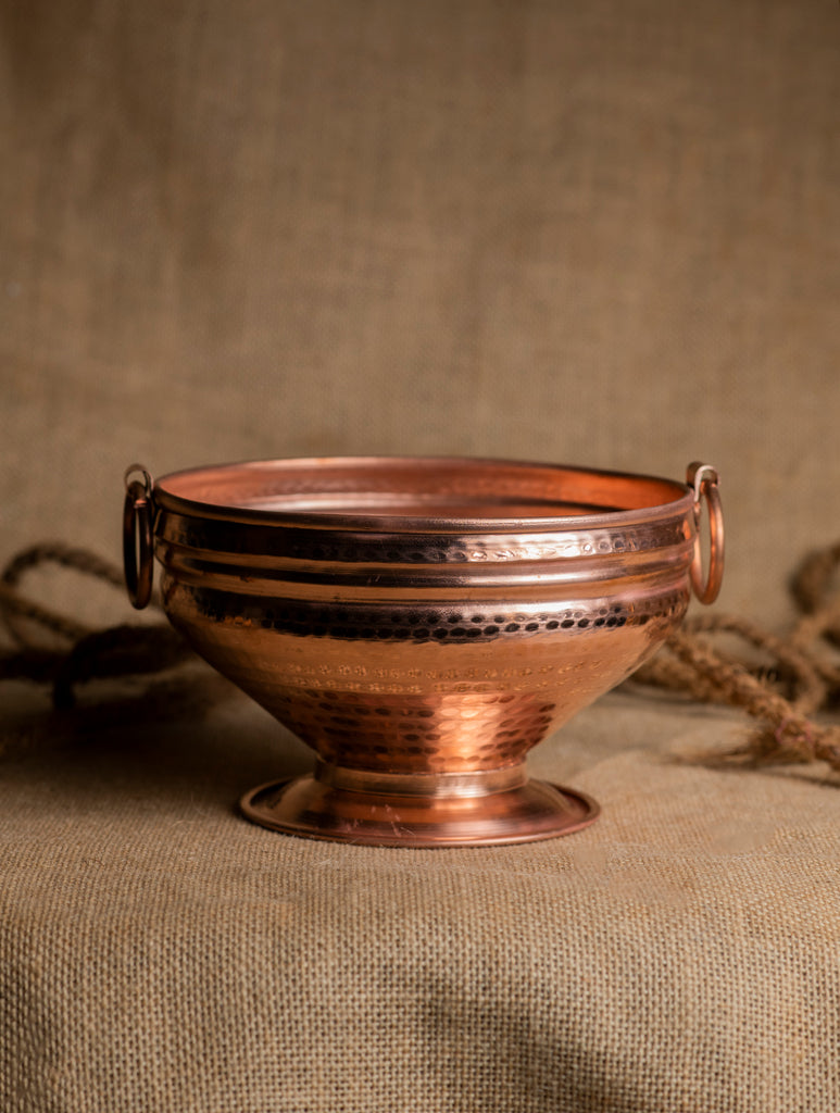 Tambat Handbeaten Copper Gangal - Medium, 10"