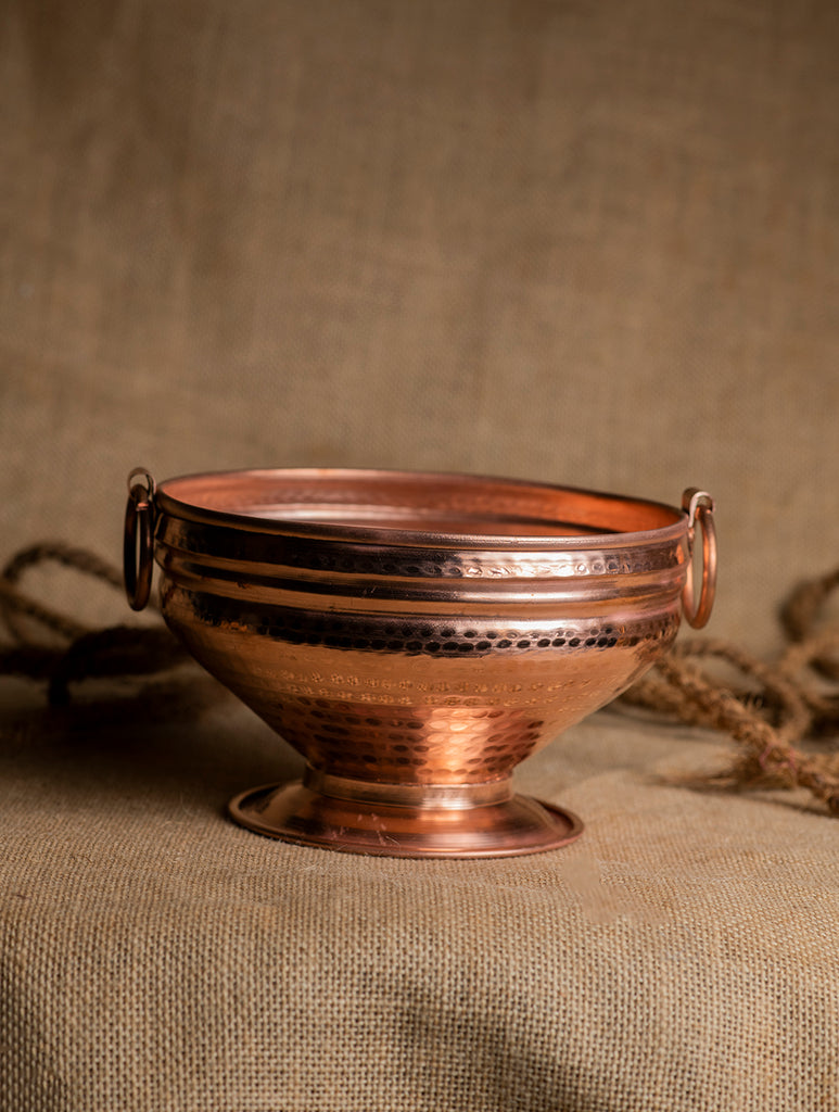 Tambat Handbeaten Copper Gangal - Medium, 9"
