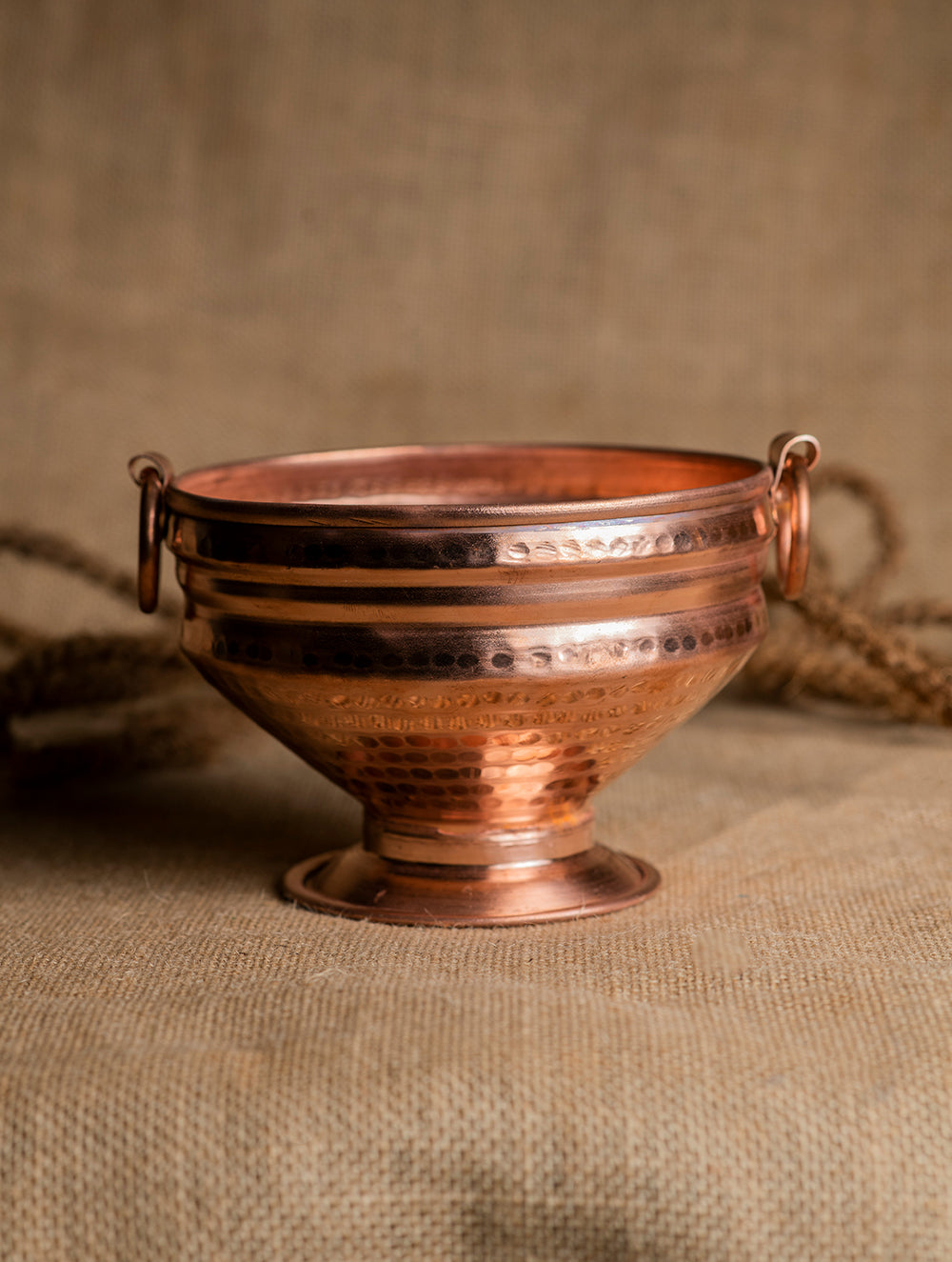 Tambat Handbeaten Copper Gangal - Small, 8"