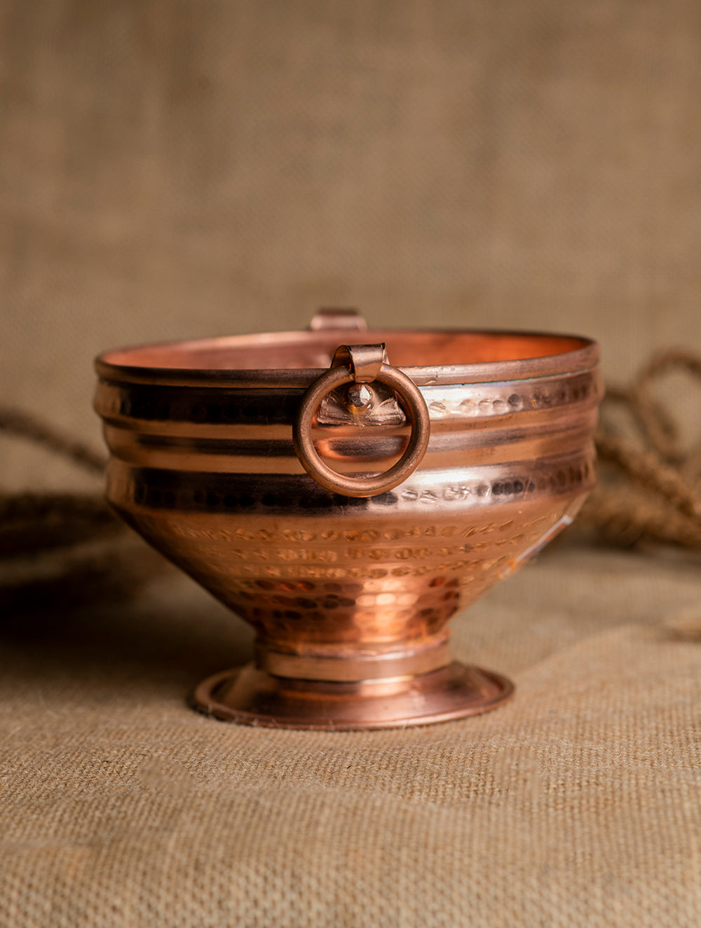 Tambat Handbeaten Copper Gangal - Small, 8"