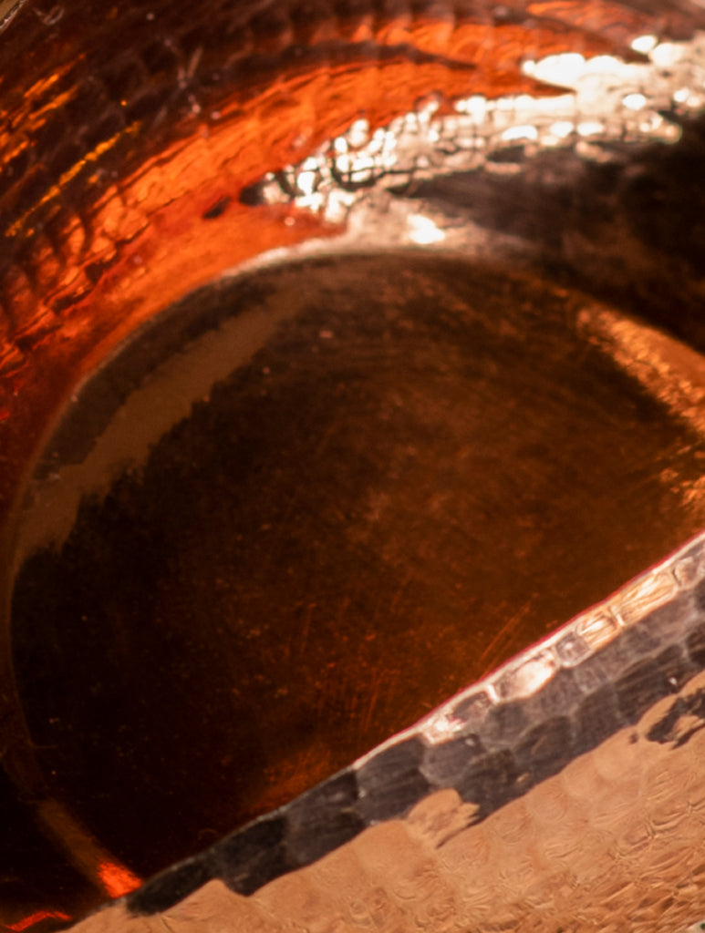 Tambat Handbeaten Copper Tealight Pods (Set of 2)