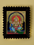 Tanjore Painting In Chettinad Frame  - Kartikeya (With Frame) - L-18