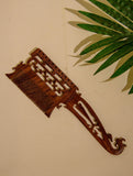 The Handcrafted Mughal Era Ornate Wooden Comb (Large)