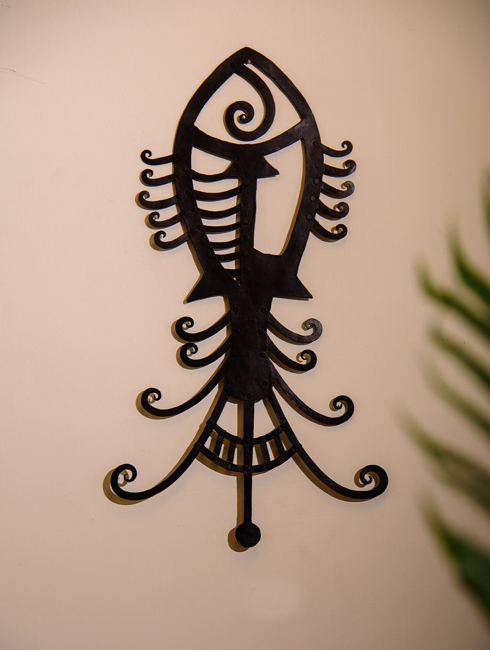 Load image into Gallery viewer, The India Craft House Bastar Tribal Decorative Fish Wall Hanging
