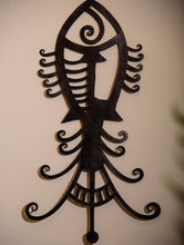 Load image into Gallery viewer, The India Craft House Bastar Tribal Decorative Fish Wall Hanging