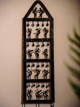 Load image into Gallery viewer, The India Craft House Bastar Tribal Key Holder Wall Hanging