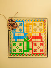 Load image into Gallery viewer, The India Craft House Handcrafted 2-in-1 Ludo and Snakes &amp; Ladders Board Game - Reversible