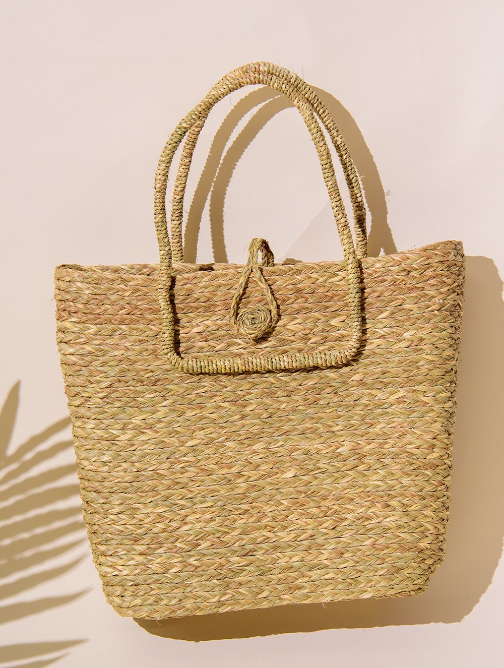 Load image into Gallery viewer, The India Craft House Sabai Grass Handmade Utility Tote Bag