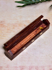 Wood Engraved Incense Stand - Elephant (Small)