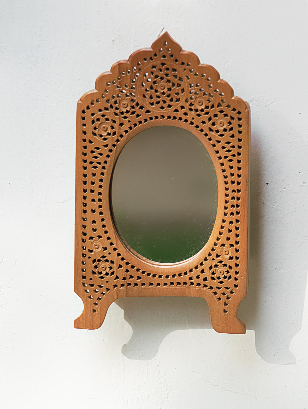 Wooden Jaali Single Frame - Minaret. Small