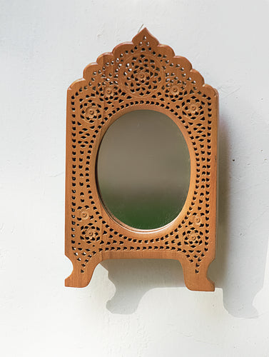 Wooden Jaali Single Frame - Minaret. Small
