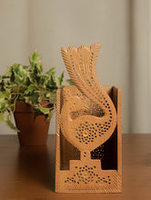 Load image into Gallery viewer, Wooden Jaali Stationery Holder