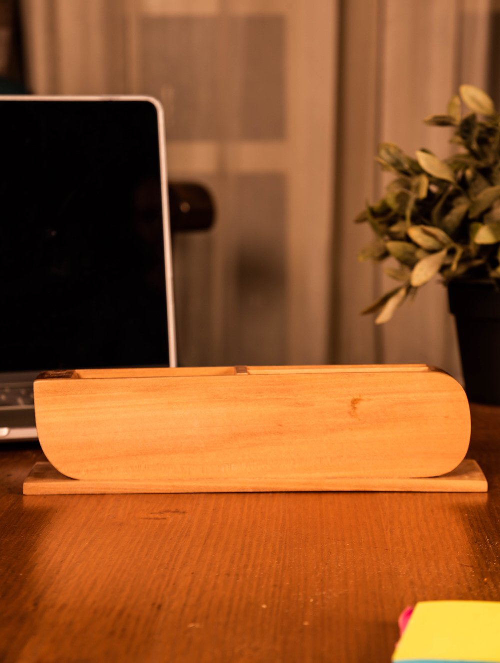 Wooden Jaali Stationery / Paper Holder