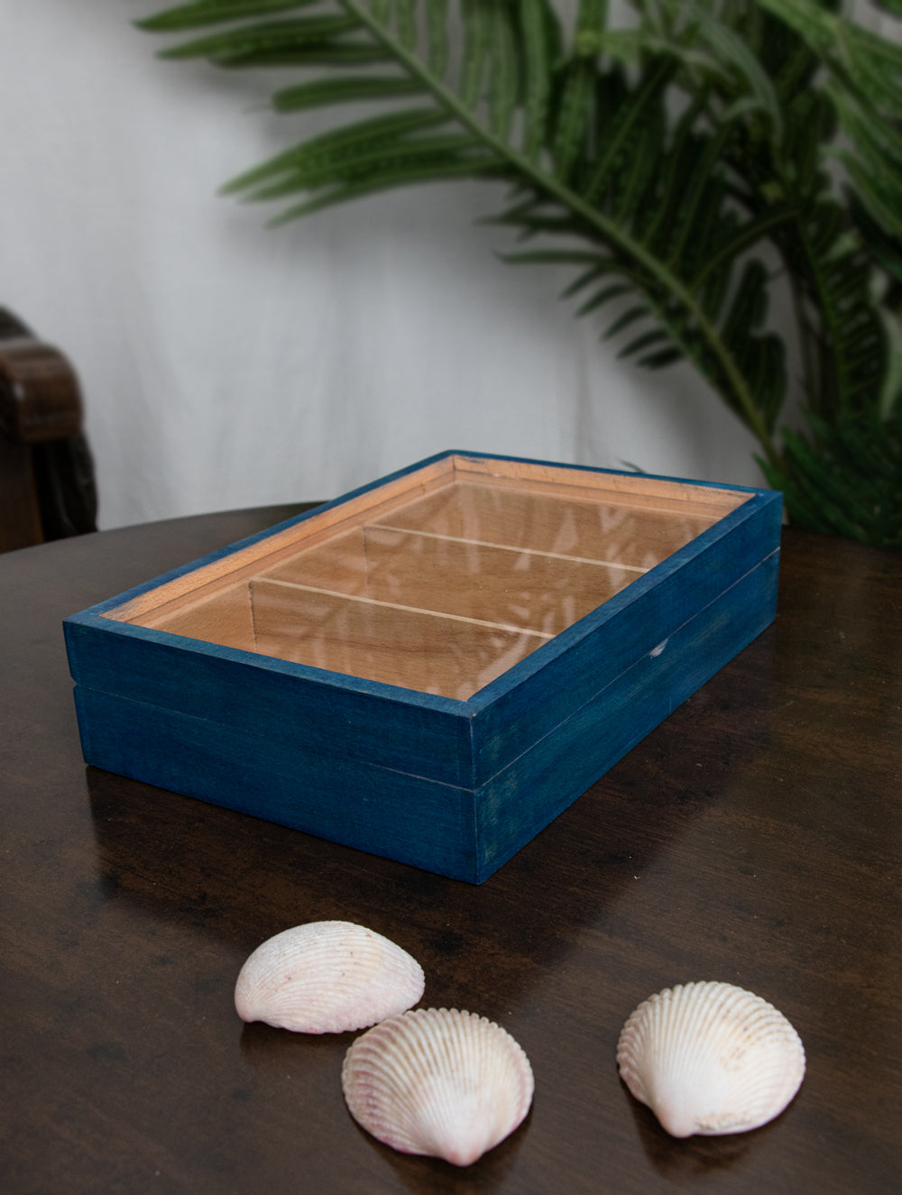 Wooden Multi-Utility Spice Box - Rectangular (3 Sections)