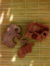 Load image into Gallery viewer, Wooden Puzzle - Elephant - The India Craft House 