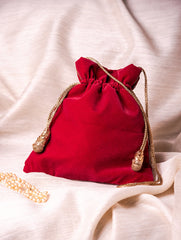 Zardozi and Resham Embroidered Evening Potli Bags